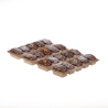 Teglia 20 stampi plumcake cartoncino rigido 40×80 mm H 40 mm | Crovegli
