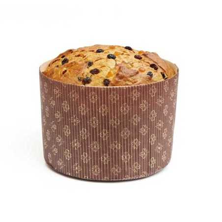 Forma panettone alto Elite cartoncino ondulato 750 g | Crovegli