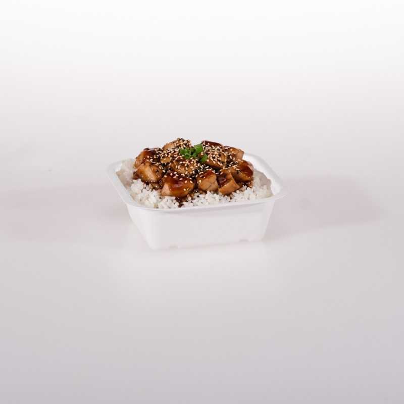 Vaschetta cellulosa 13,7x12,2 h4,5 cm cm 500 ml microonde | Crovegli