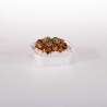 Vaschetta cellulosa 13,7x12,2 h4,5 cm cm 500 ml microonde | Crovegli
