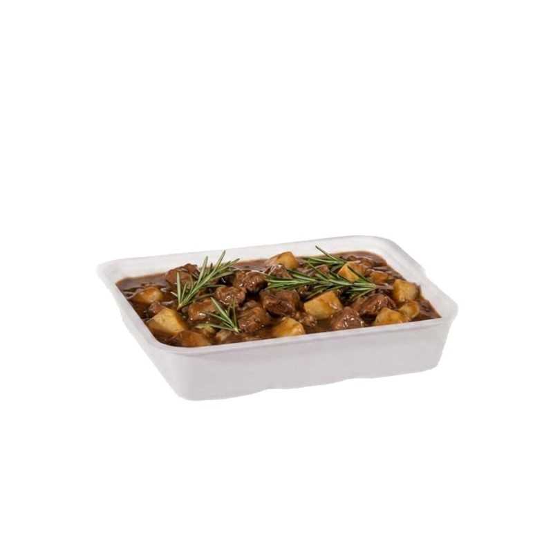 Vaschetta cellulosa 19x23 cm h4,5 cm 1700 ml microonde | Crovegli