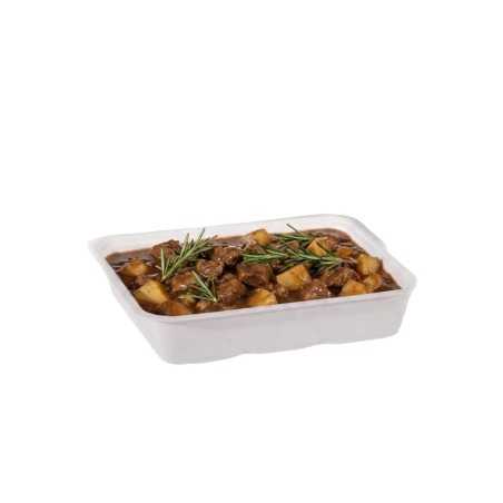 Vaschetta cellulosa 19x23 cm h4,5 cm 1700 ml microonde | Crovegli