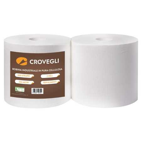 Bobina Crove 800 gialla 2 veli 800 strappi | Crovegli