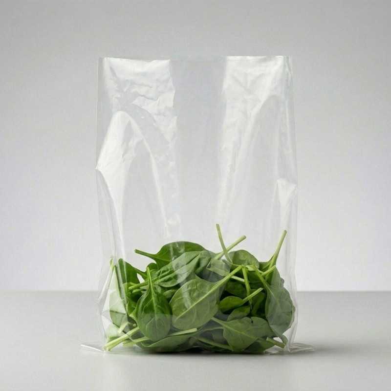 Busta polietilene per alimenti 50x70 cm trasparente | Crovegli