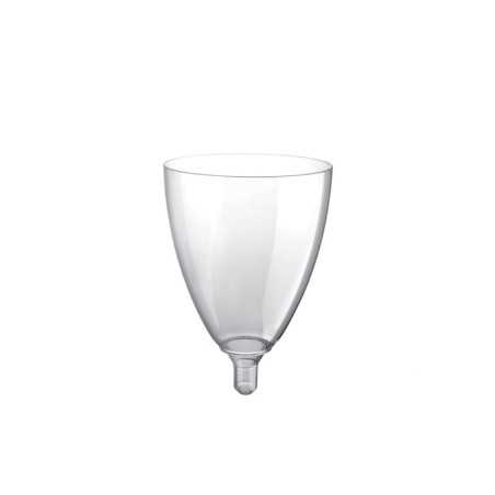 Calice flute plastica trasparente senza gambo | Crovegli