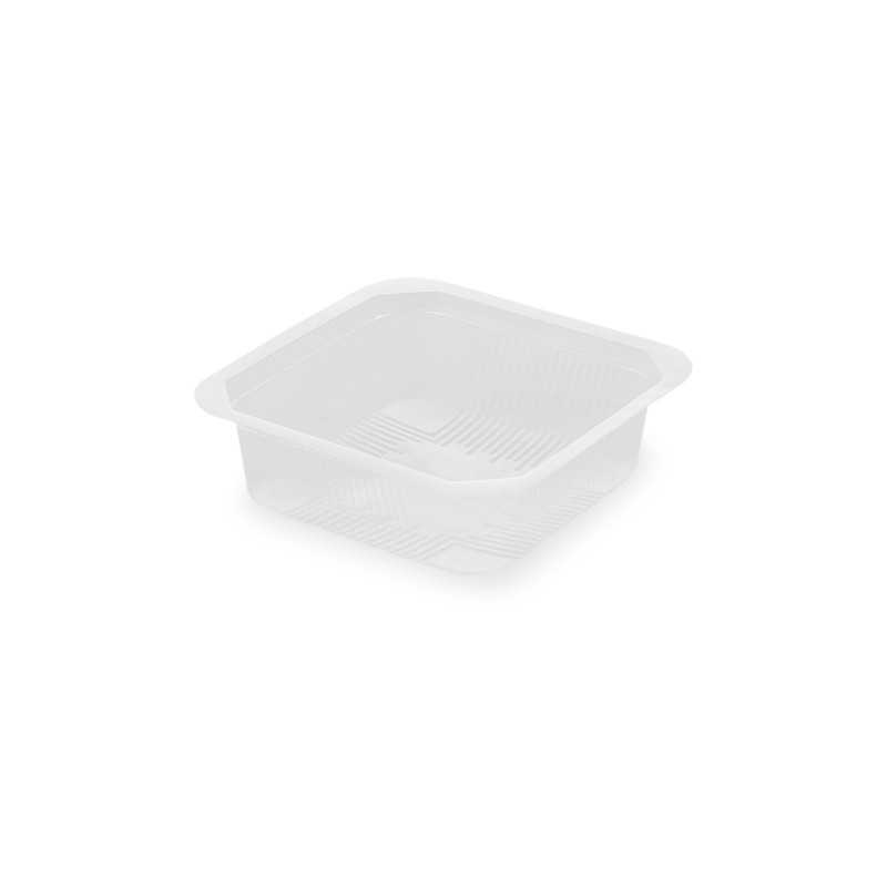 Vaschetta PP P35/40 termosaldabile 137x137 H40 500cc microonde | Crovegli