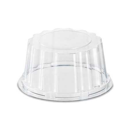 Coperchio tondo Medoro trasparente Ø12 cm h8 | Crovegli