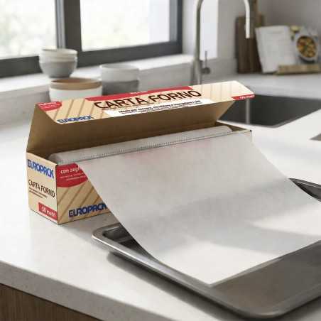 Carta da forno bianca in box 50 m h.40 cm | Crovegli