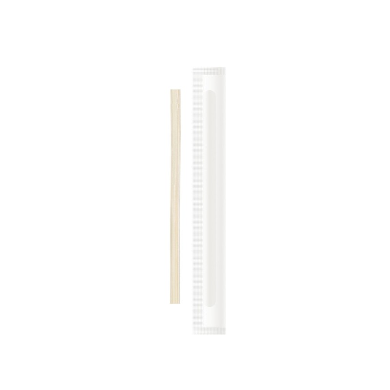 Paletta caffè legno bio imbustata 9 cm | Crovegli