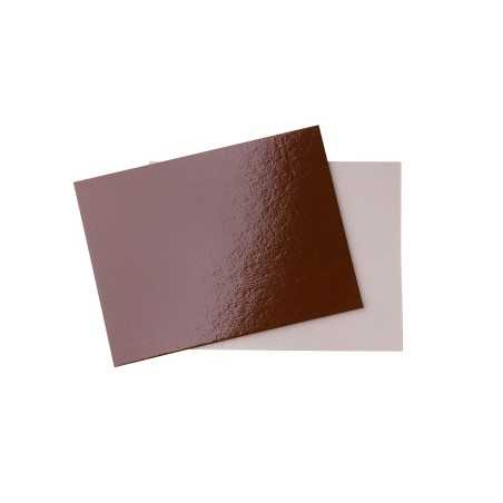 Tavoletta cartone panna cioccolato 22x22 cm pasticceria gelateria | Crovegli