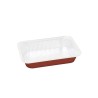 Contenitore alluminio 101 laccato rame 2 porzioni | Crovegli