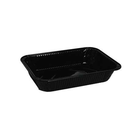 Contenitore alluminio 110 laccato nero 15x12,5x4,4 cm | Crovegli