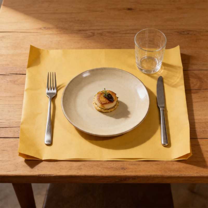 Carta gialla 90g fogli 80x80 cm | Crovegli
