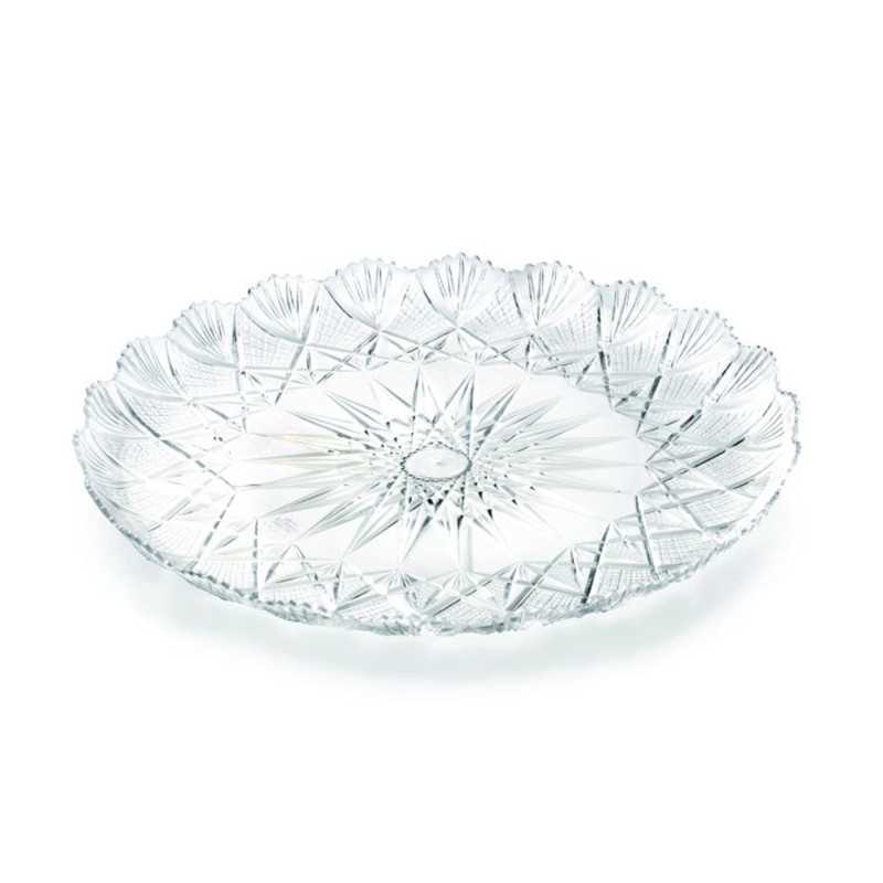 Vassoio Stella PS trasparente diam. 30,5 cm pasticceria | Crovegli