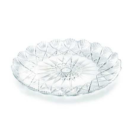 Vassoio Stella PS trasparente diam. 18 cm pasticceria | Crovegli