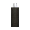 Busta portaposate gialla nero tovagliolo 38x38 | Crovegli