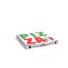 Scatola pizza cartone bianco 33x33 H3 cm | Crovegli