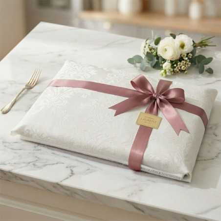 Carta Pelleaglio damascata bianca 50g 75x100 cm | Crovegli
