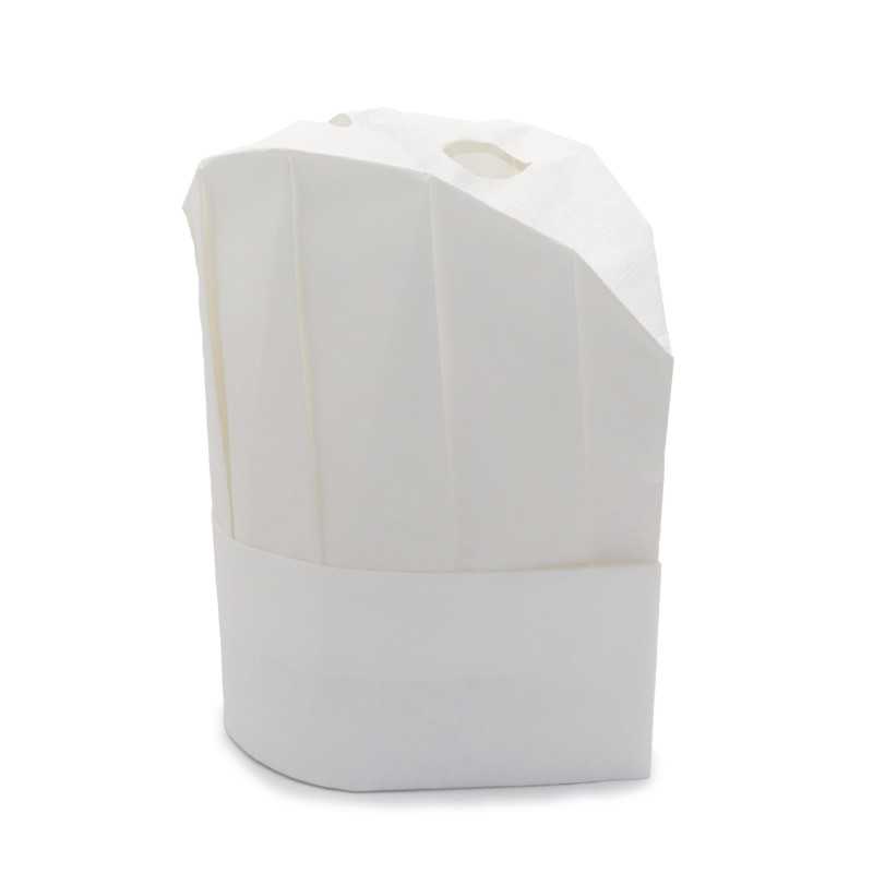 Cappello cuoco Continental carta bianca | Crovegli