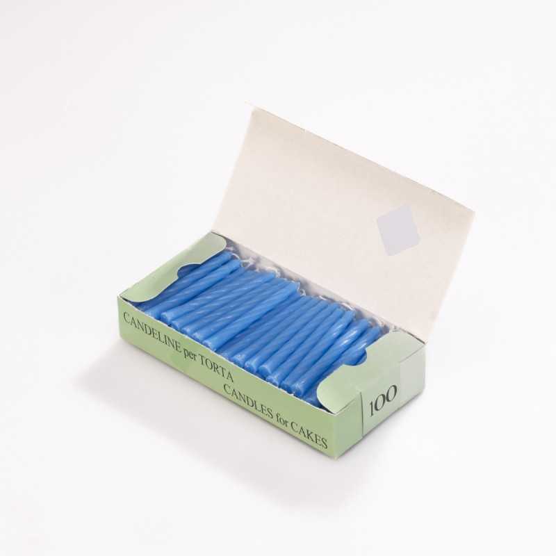 Candelina celeste per torte conf. 100 pz | Crovegli