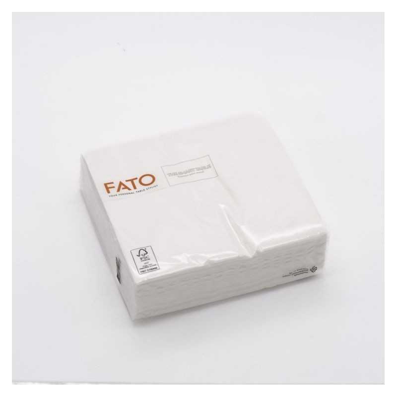 Tovagliolo carta 2 veli 38x38 cm bianco bar ristorazione | Crovegli