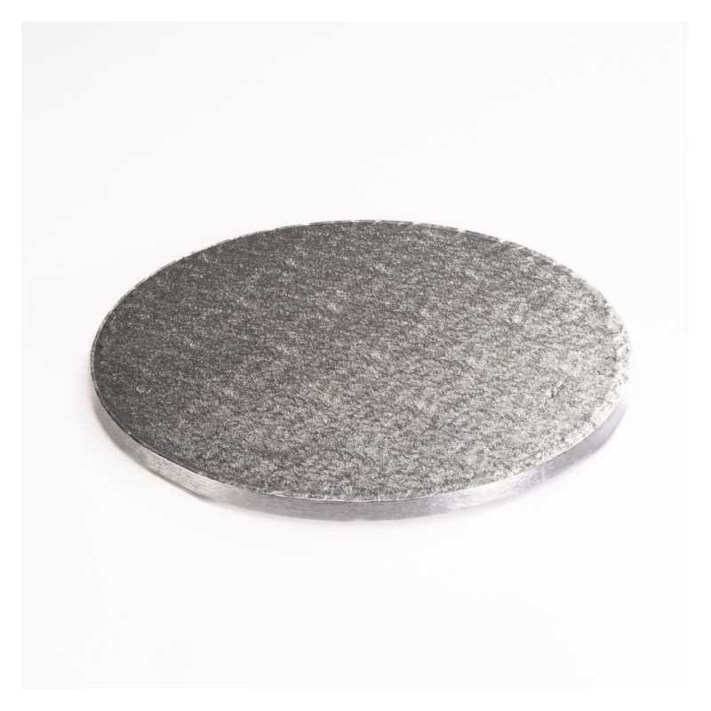 Piatto sottotorta rotondo cartoncino alluminio Ø 40 cm pasticceria | Crovegli