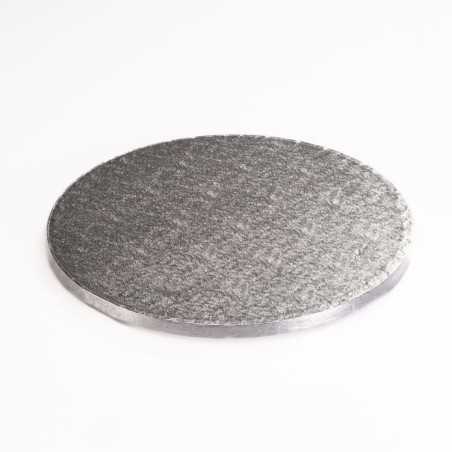 Piatto sottotorta rotondo cartoncino alluminio Ø 40 cm pasticceria | Crovegli