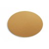 Disco sottotorta dorato liscio sottile Ø 26 cm pasticceria gelateria | Crovegli