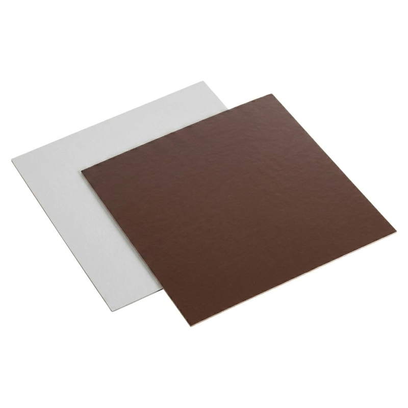 Tavoletta cartone perla marrone 80x120 mm pasticceria gelateria | Crovegli
