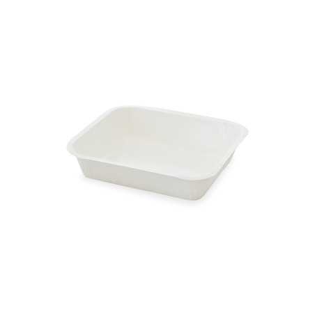 Vaschetta cellulosa VS35P termosaldabile 184x135 H40 2 porzioni microonde | Crovegli