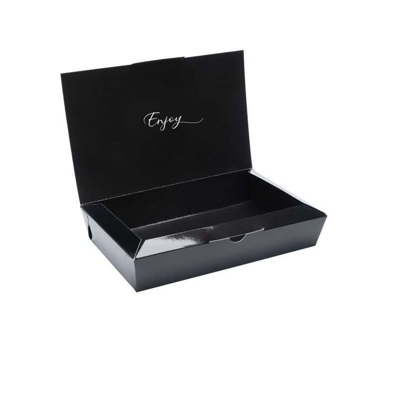 Contenitore nero plastificato 20x17 h5,3 cm | Crovegli