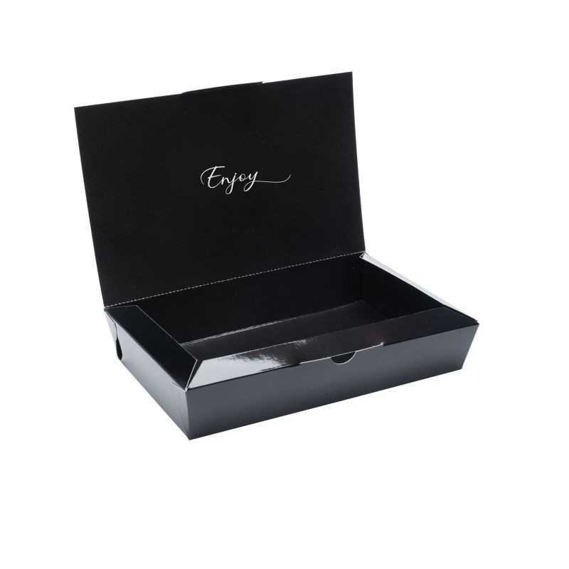 Contenitore nero plastificato 27x17 h5,3 cm | Crovegli