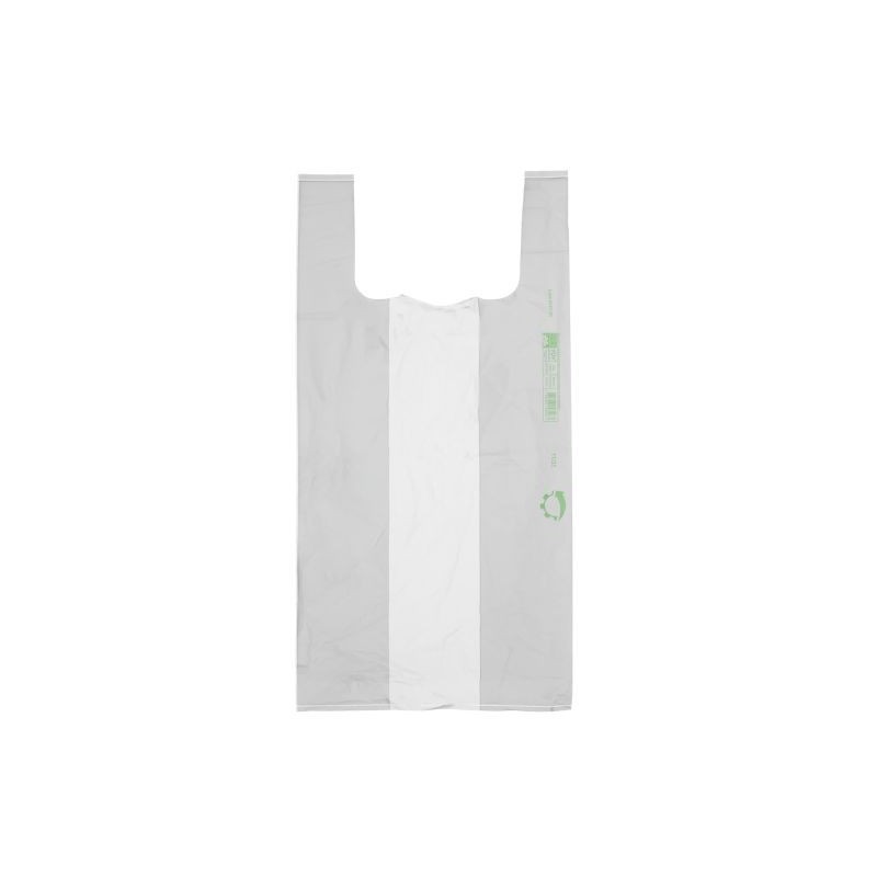 Shopper LDPE riutilizzabile manico canottiera 60+30x90 cm 135 g | Crovegli