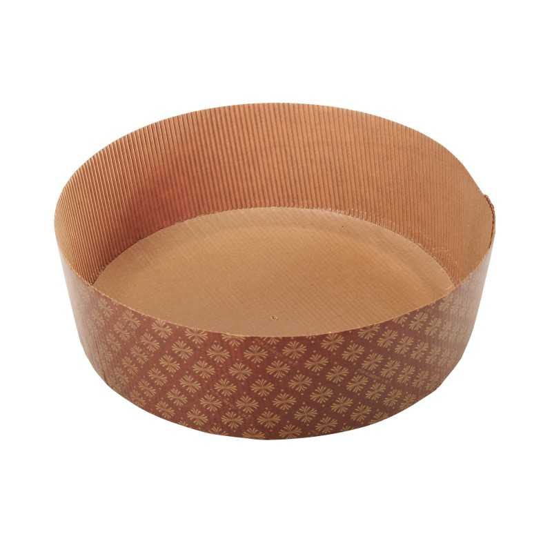 Forma panettone basso carta forno 2000 g Ø 27,5 cm H 8 cm | Crovegli