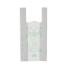 Shopper biodegradabile compostabile 28+15x50 cm 10 g trasporto merce | Crovegli
