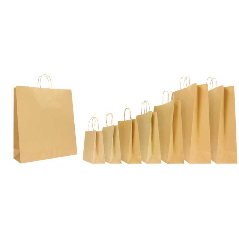 Borsa avana duplex manico ritorto 32+23x35 cm | Crovegli