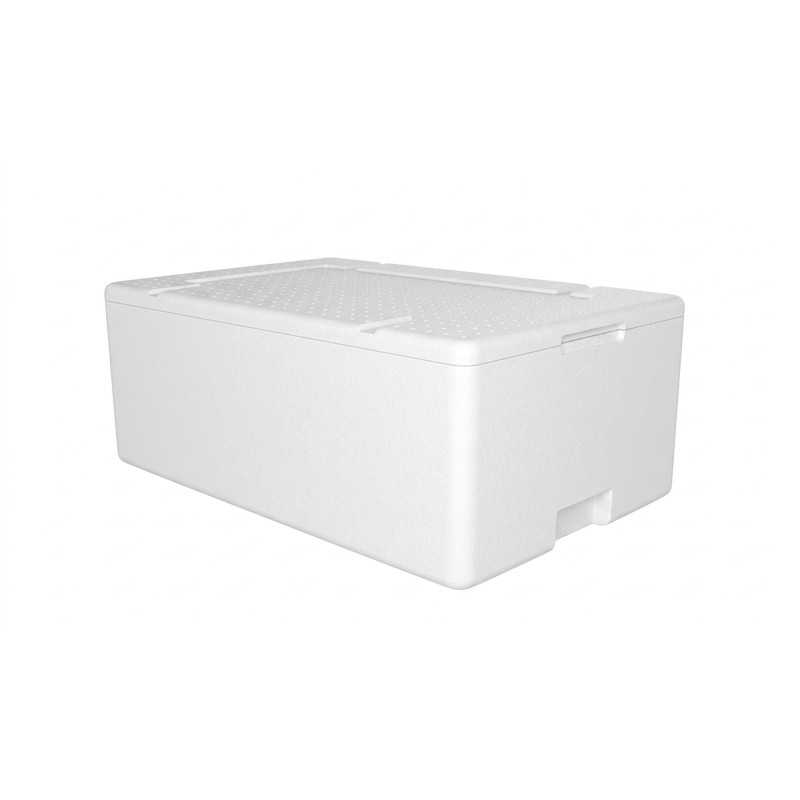 Scatola termica EPS bianco GN 33,2x54 cm H 21 cm alimenti | Crovegli