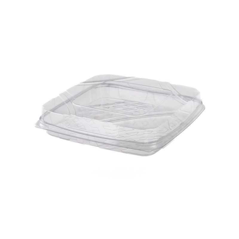 Vaschetta PET quadrata porta torta 18x18 cm H 50 mm | Crovegli