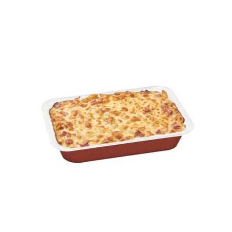 Contenitore alluminio 101 laccato rame 2 porzioni | Crovegli