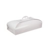 Scatola torta rettangolare bianco Vitrè 45x55x10 | Crovegli