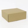 Scatola torta Dama Ecolife avana 21x21x10 | Crovegli