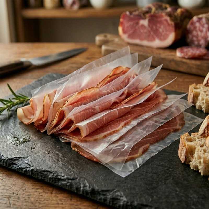 Fogli cartene PE-HD separatori affettato 25x37 cm | Crovegli