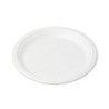 Piatto piano quadrato polpa cellulosa bio PFAS free 26x26 cm | Crovegli