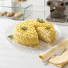 Vassoio Stella PS trasparente diam. 21 cm pasticceria | Crovegli