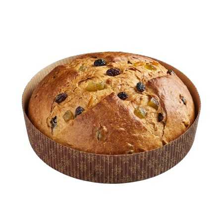 Forma panettone basso carta forno 750 g Ø 18,5 cm H 6 cm | Crovegli