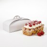 Scatola torta rettangolare bianco Vitrè 40x50x10 | Crovegli