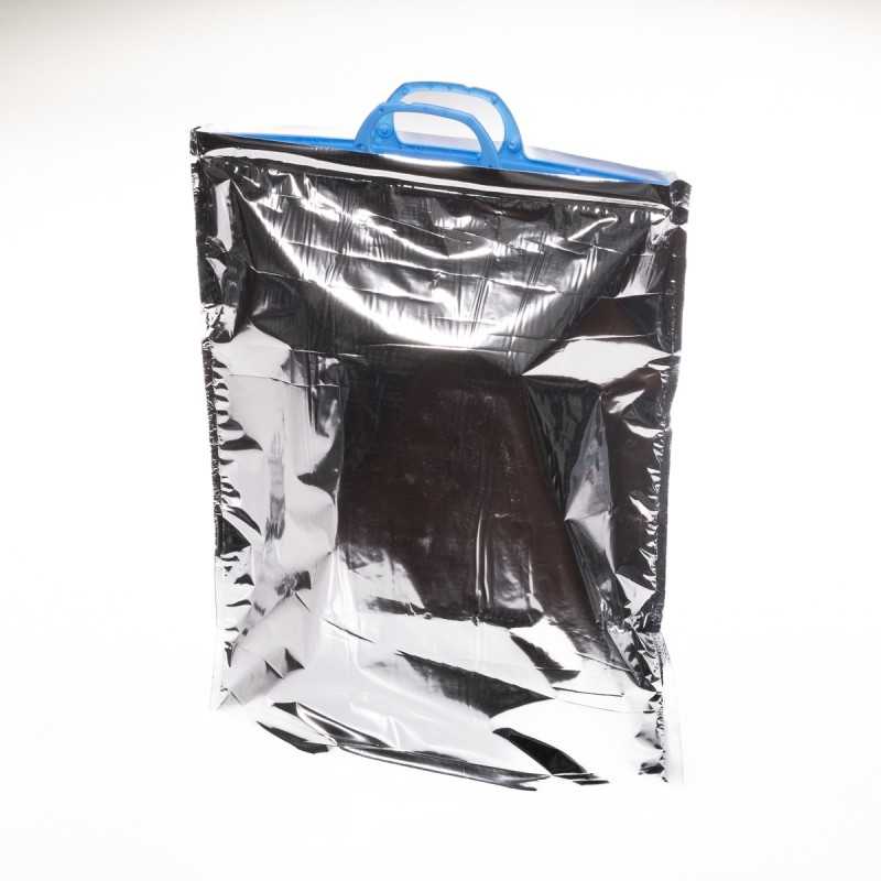 Borsa termica metallizzata 42x50 cm alimenti freddi surgelati | Crovegli