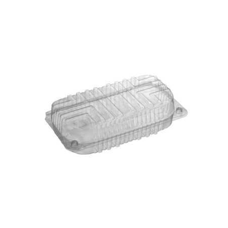 Vaschetta PET rettangolare porta torta 23x12 cm H 65 mm | Crovegli