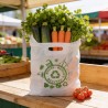 Shopper LDPE riutilizzabile manico a fagiolo 35+20x60 cm 61 g | Crovegli