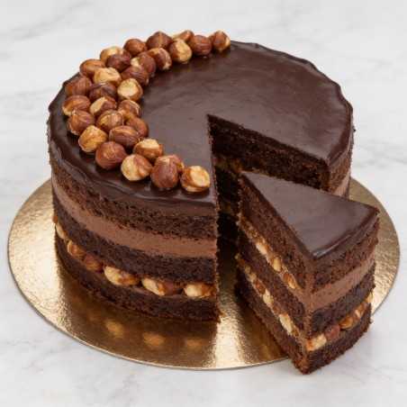 Disco sottotorta dorato liscio sottile Ø 22 cm pasticceria gelateria | Crovegli